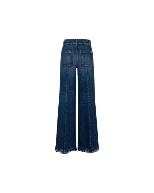 Seafarer Blue Jane Flared Jeans