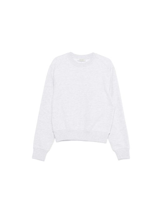 Entire studios White Crew-Neck Sweatshirt