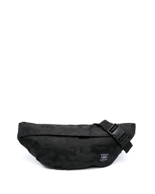 Eastpak Black X Maison Kitsuné Belt Bag for men