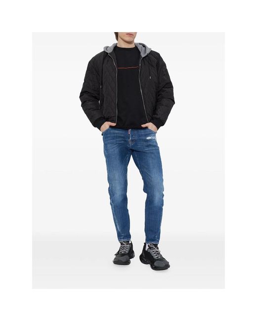 DSquared² Black Faster Sneakers for men