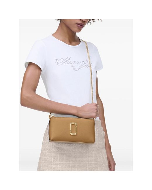 Marc Jacobs Natural The Snapshot Cross Body Bag