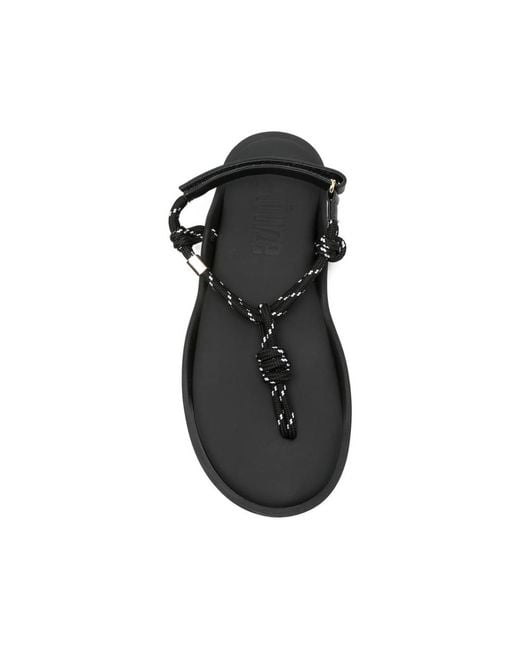 FLOWZE Black Flò Open-Toe Sandals