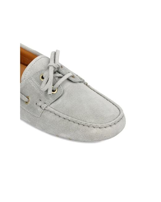 Tod's White Loafers