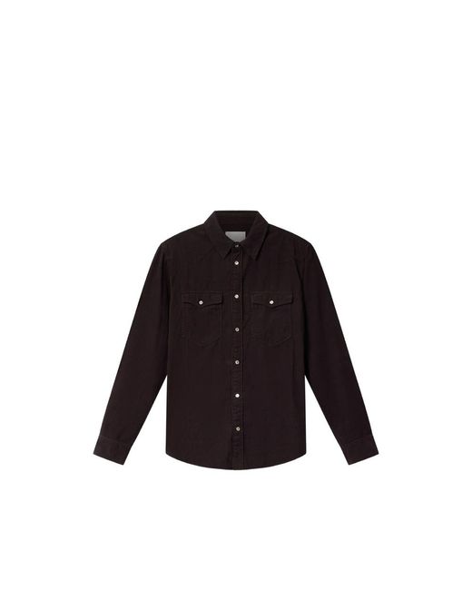 Isabel Marant Black Vasco Shirt for men