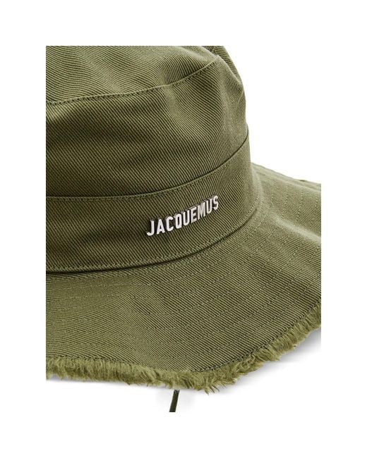 Jacquemus Green Hats for men