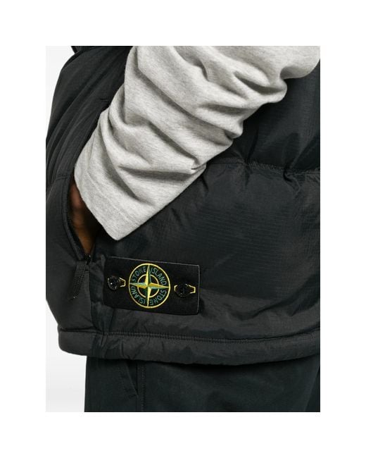 Stone Island Black T-Shirts & Vests for men
