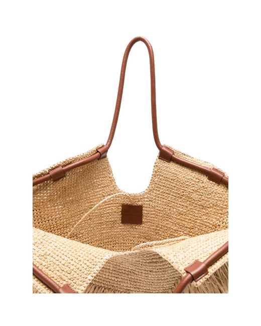 Zimmermann Metallic Neutrals Tote Bags
