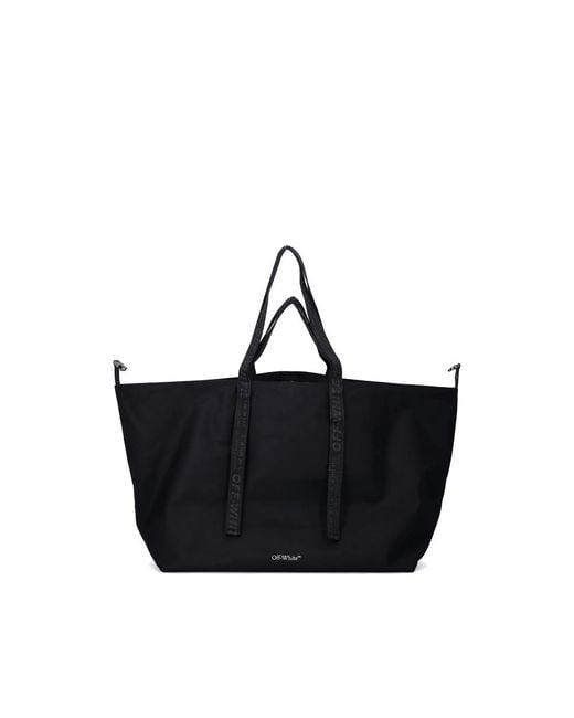 Off-White c/o Virgil Abloh Black Tote Bags for men