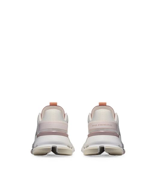 On Shoes White Cloudnova Form 2 Sneakers