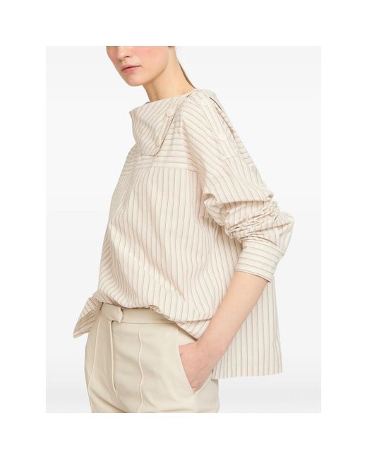 Yves Salomon White Neutrals Tops