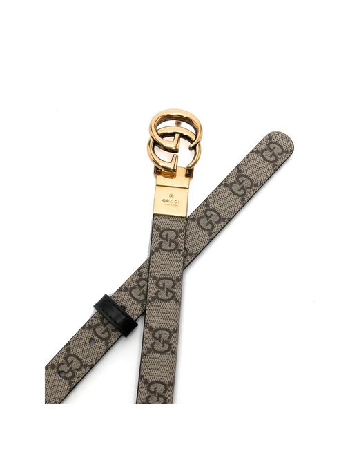 Gucci Metallic Neutrals Belts