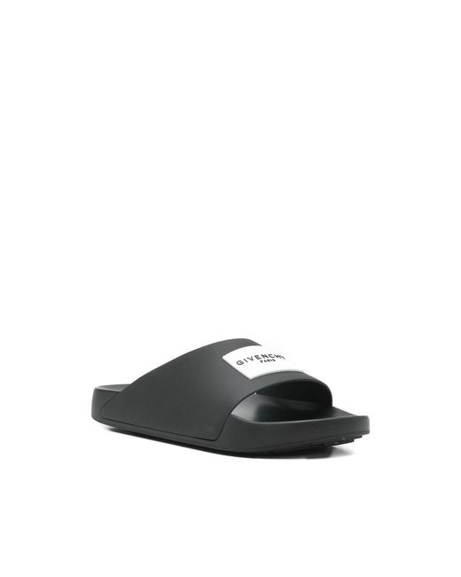 Givenchy Black Sandals for men