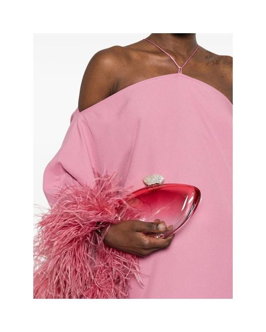 Benedetta Bruzziches Pink Armonia Clutch Bag