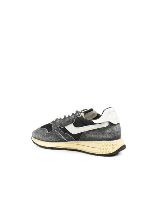 Autry Multicolor Panelled Sneakers for men