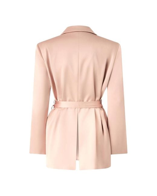 Pinko Pink Fitted Jacket