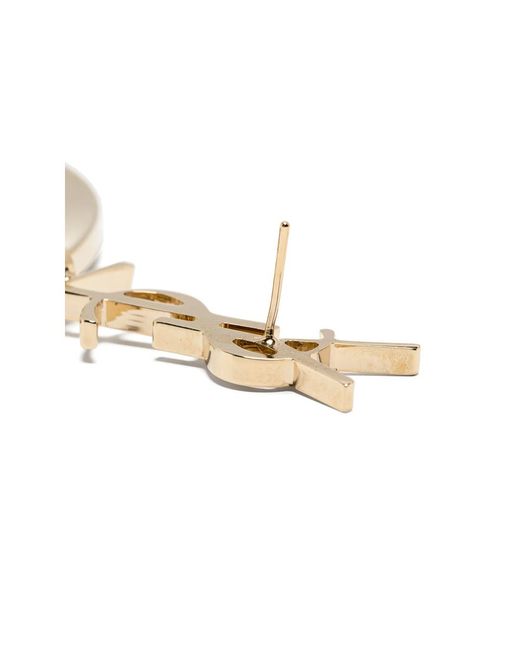 Saint Laurent Metallic Earrings