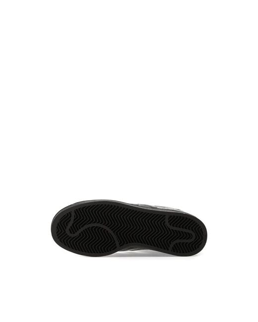 Adidas Black Sneakers With Stripes
