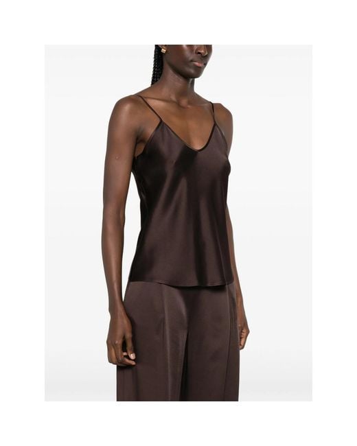 Max Mara Brown Tops