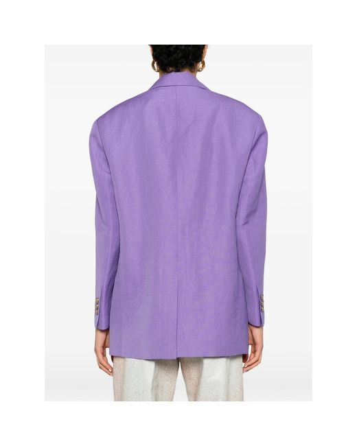 Versace Purple Jackets