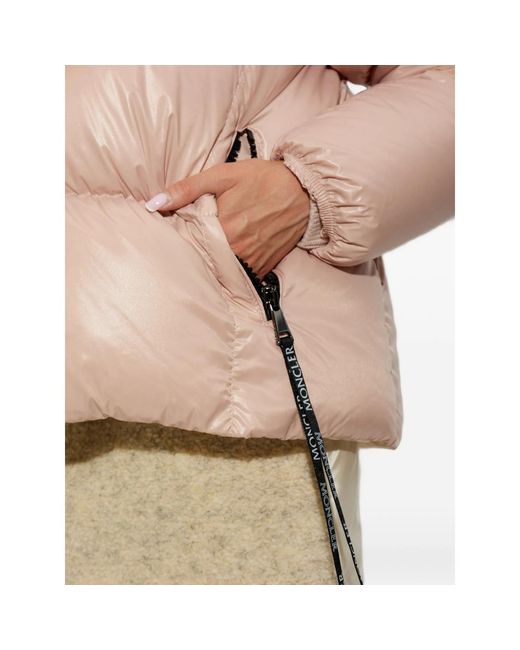 Moncler Pink Puffer Jacket 'Parana'