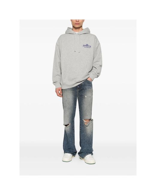 Awake Couture Gray Good Everywhere Logo Hoodie for men