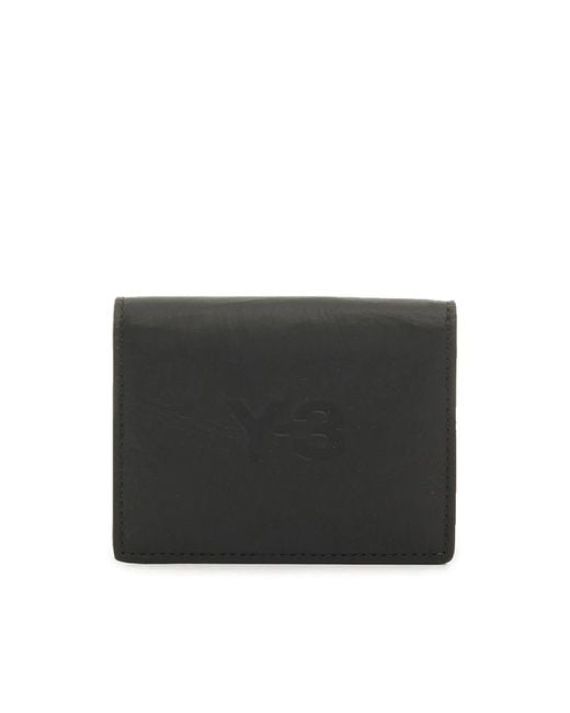 Y-3 Black Small Leather Goods for men