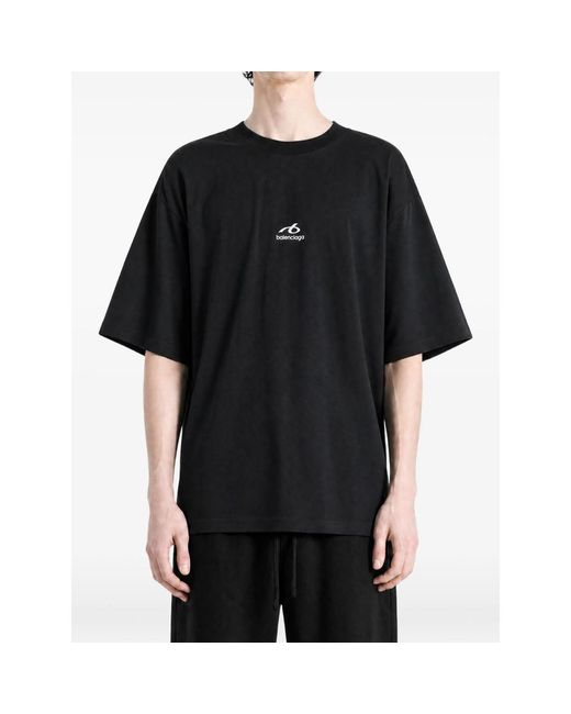 Balenciaga Black T-Shirts & Vests for men
