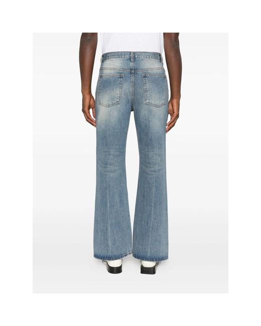 TONYWACK Blue Wide-Leg Jeans for men