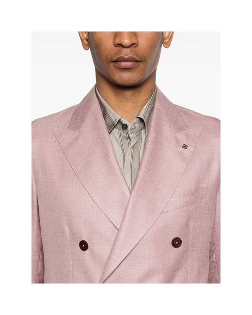 Tagliatore Pink Jackets for men