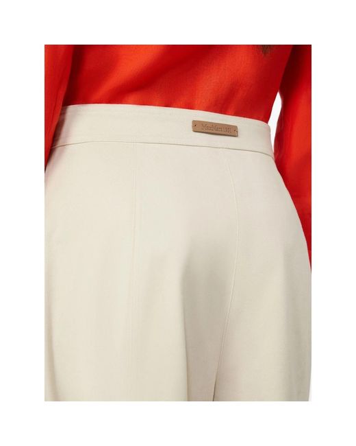 Max Mara Natural Wide Trousers