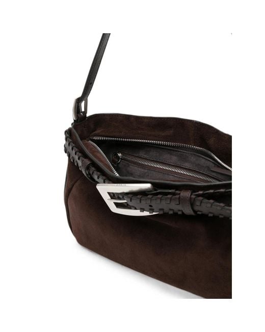 Staud Black Brooklyn Shoulder Bag