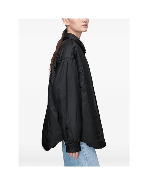 Maison Margiela Black Oversized Padded Jacket