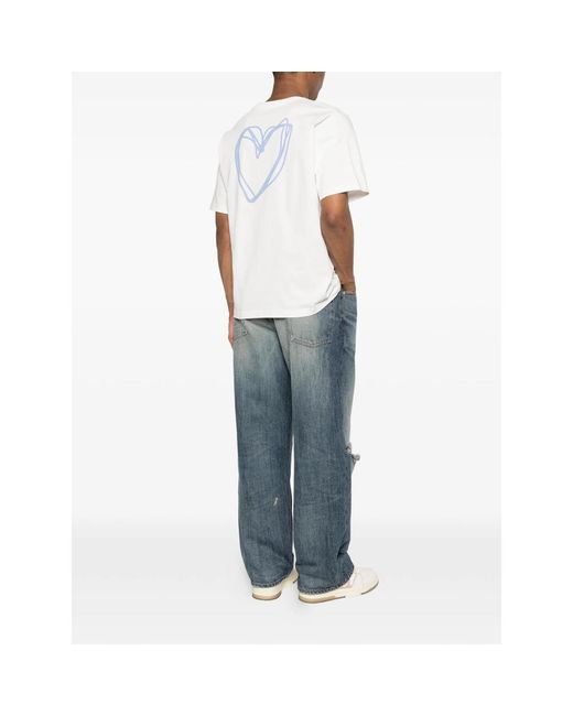 Vision Of Super White Logo-Detail T-Shirt for men