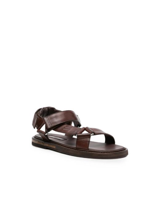 Miu Miu Brown Shoes
