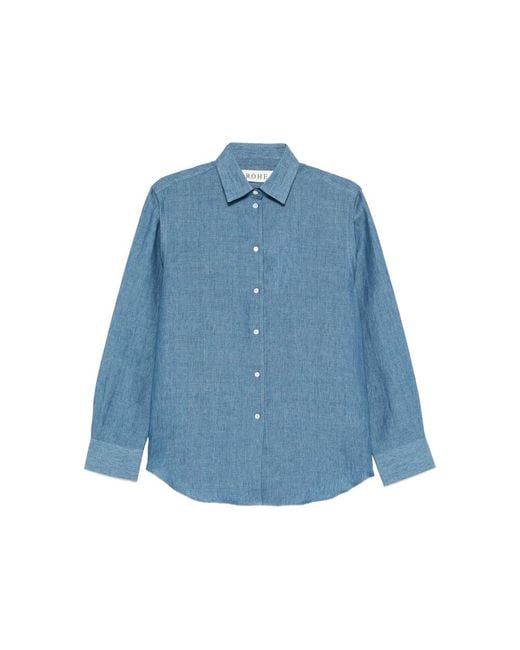 Rohe Blue Long-Sleeve Shirt