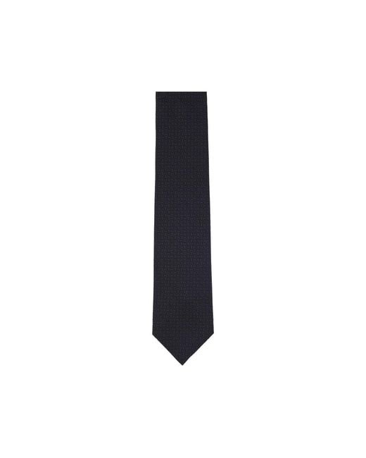 Barba Napoli Blue Patterned Tie for men