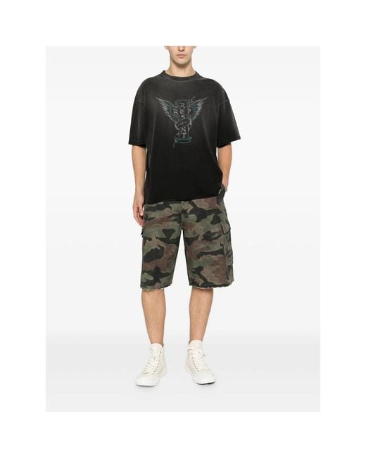 Represent Black T-Shirt Mlm101141-04 for men