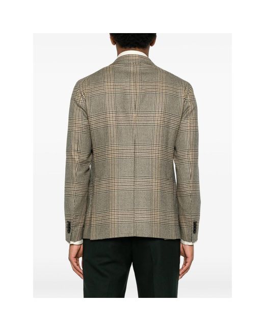 Tagliatore Gray Neutrals Jackets for men