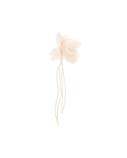 Antonelli White Floral Brooch