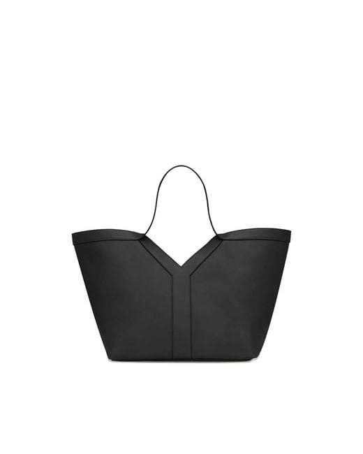 Saint Laurent Black Tote Bags