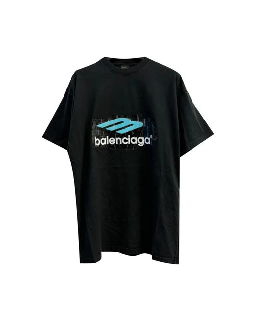 Balenciaga Black T-Shirts & Vests for men