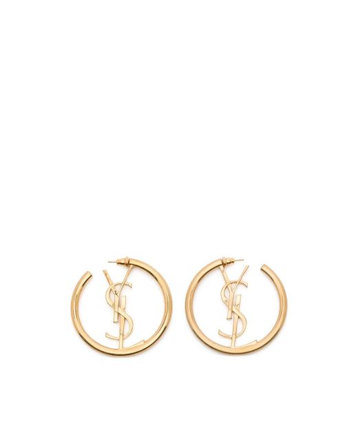 Saint Laurent Metallic Earrings