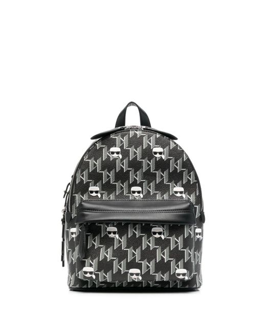 Karl Lagerfeld Small K/ikonik Backpack in Black Lyst Australia