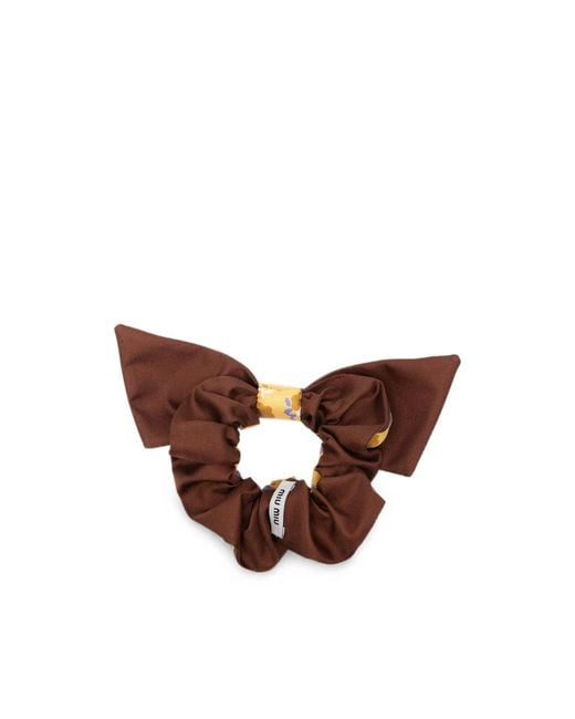 Miu Miu Metallic Hair Accessories