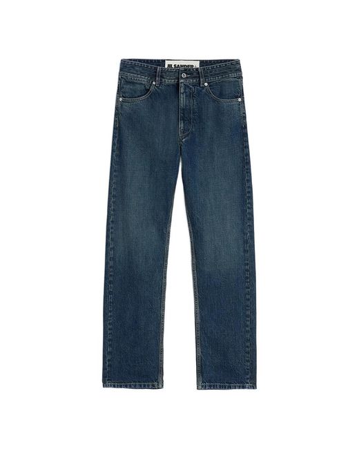 Jil Sander Blue Trousers for men