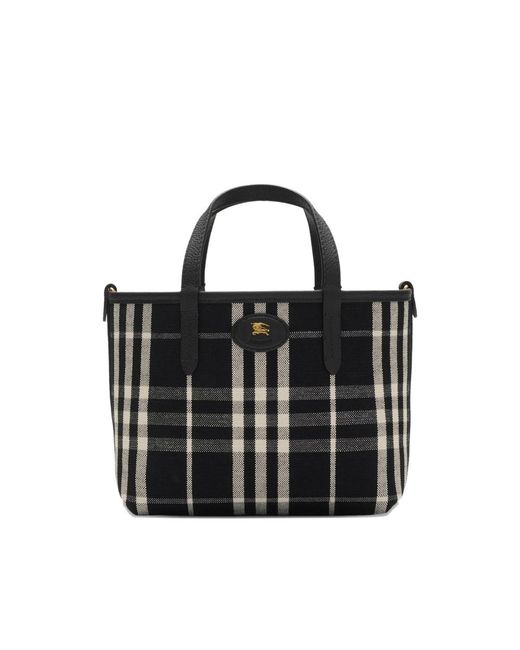 Burberry Black Tote Bags