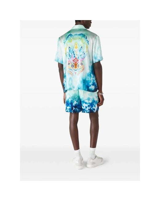 Casablanca Blue Shorts for men