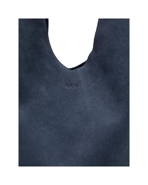 A.P.C. Blue Shoulder Bags