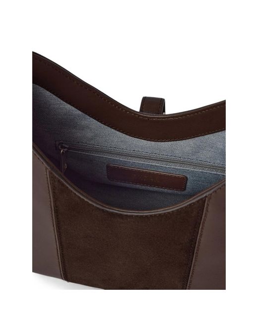Furla Brown Leather Shoulder Bag S