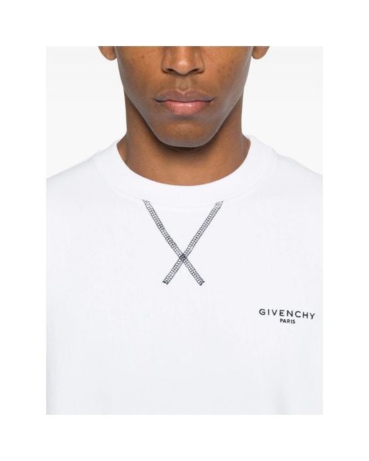 Givenchy White Sweatshirts for men